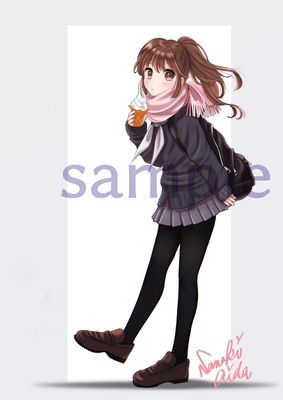 制服 学生 女子高生 女子中学生 女性 可愛い 萌え 日本 アニメ 漫画 美少女 アイコン のイラスト素材 posters for the wall• posters cartoon, animation, hermyloview.com