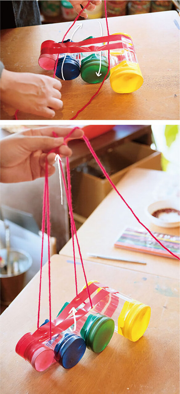 コーヒー缶でおもちゃの太鼓を手作りするTsukuttaru