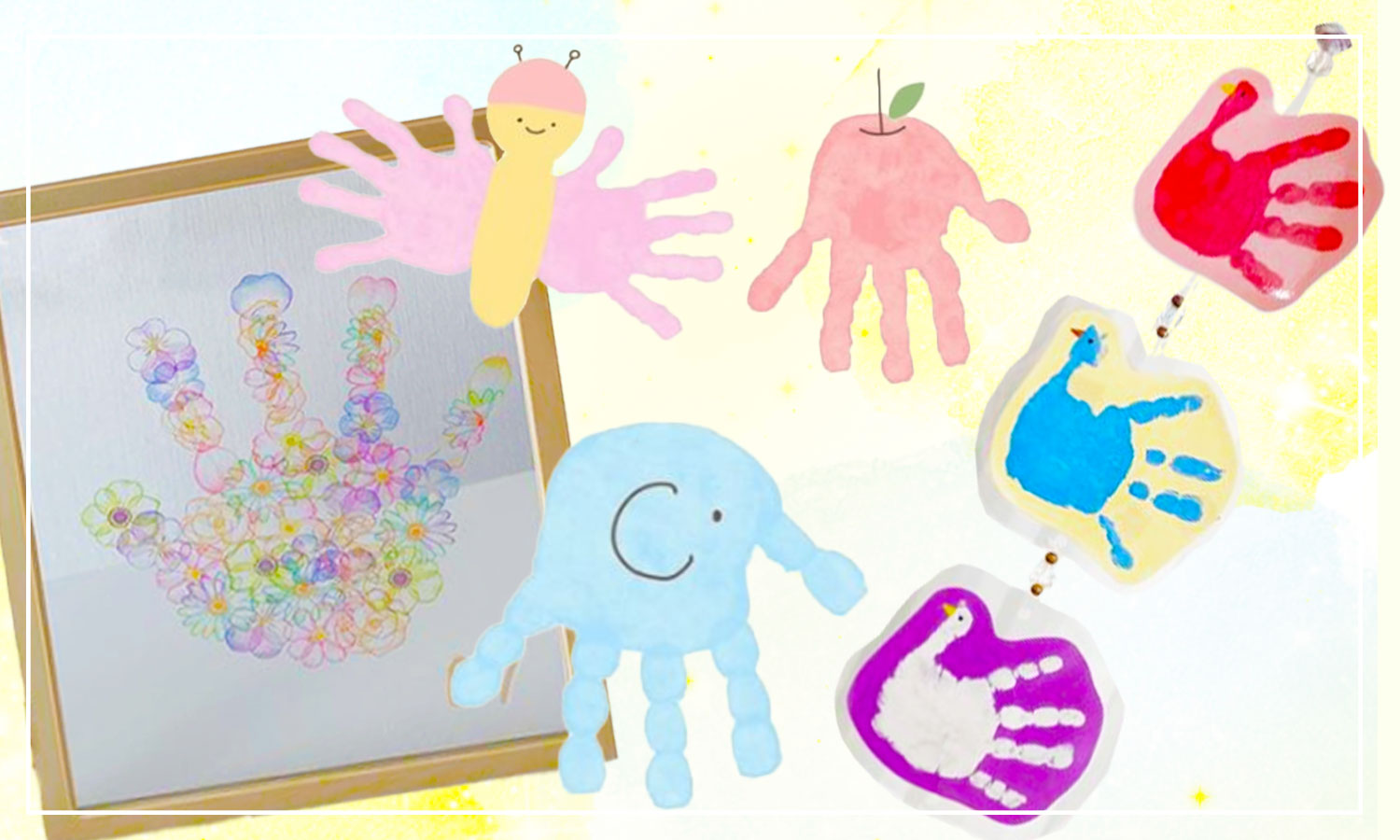 Amazon.co.jp:こどもの日手形足形アート 端午の節句 子どもの日 初節句 製作 知育 工作 : ベビー＆マタニティ