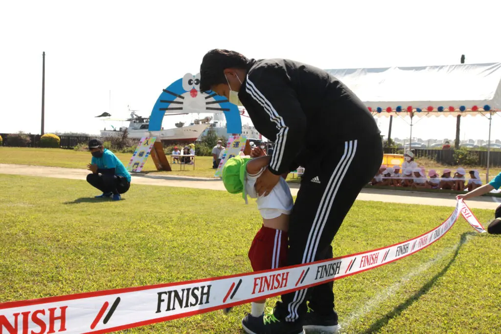 運動会：親子競技 - 国東こども園