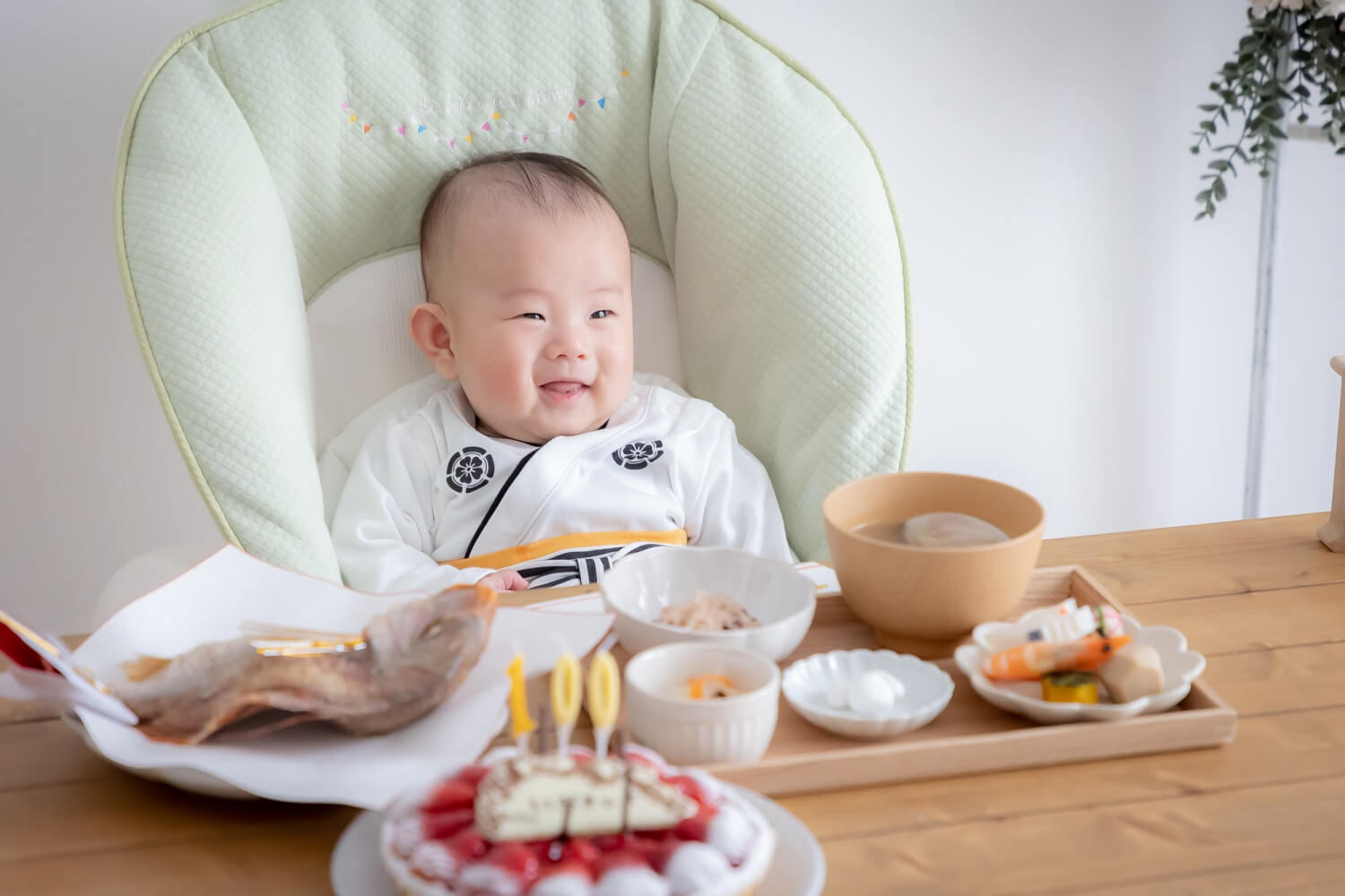 100日祝いのフォトギャラリーOurPhoto出張撮影の撮影例を紹介