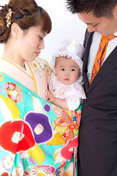 初宮参り・七五三なら「水天宮前写真館」お宮から徒歩１分のフォトスタジオ