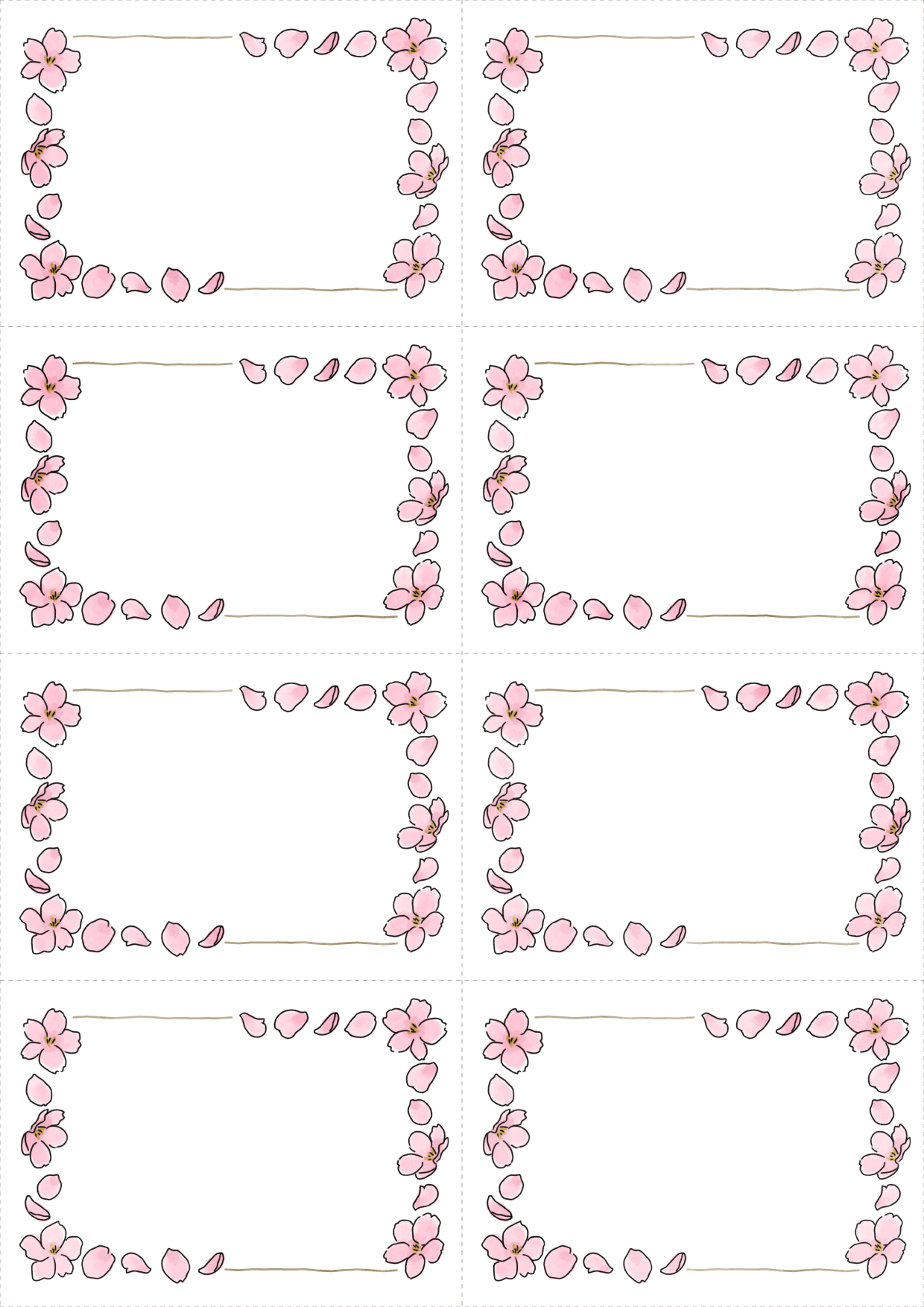 寄せ書き 素材 無料285 無料写真