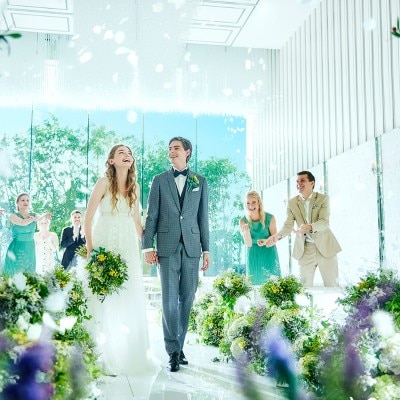 チャペルフォトロケーションプランのご紹介♪スタジオAQUA 表参道渋谷店前撮り・フォトウェディング