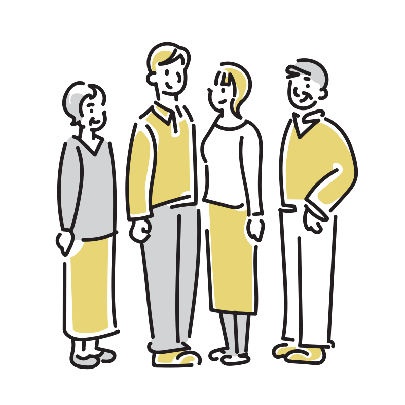 家族 手書きイラスト無料イラスト・フリー素材なら「イラストAC」