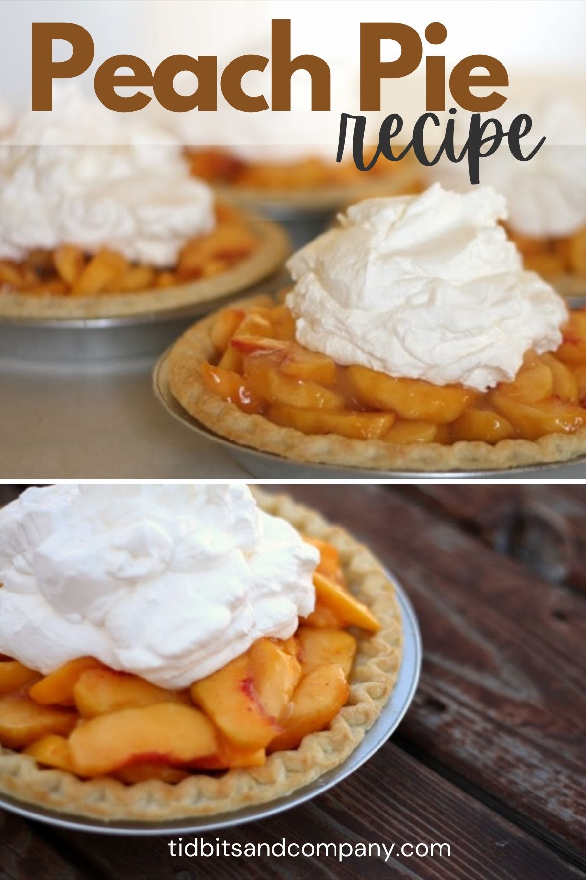 Fresh Peach Pie – A