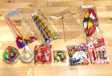 昔の遊びセット１こじろうくんの遊び友だち