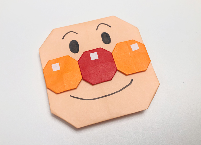 アンパンマン折り紙 全身の作り方は簡単♪大人気キャラクターの折り方かんたん工作・折り紙☆選り好み