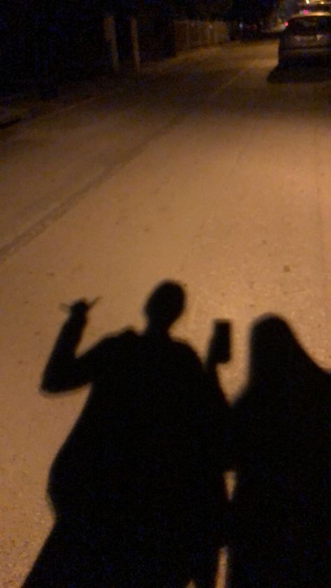 カップル 影 写真