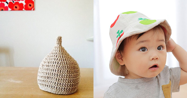 赤ちゃんサイズの帽子 チューリップハット の作り方 How to make a baby hat - YouTube