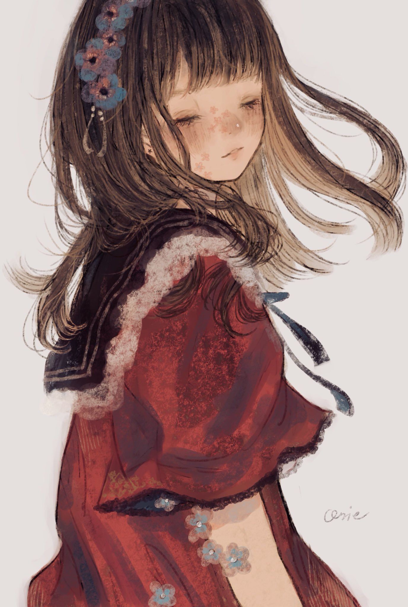 小さい女の子イラストフリー素材透過、PNG画像、ベクトル、PSDと無料ダウンロード Pngtree