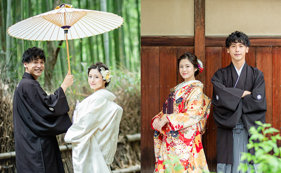 祇園和装前撮りフォトプラン京都好日