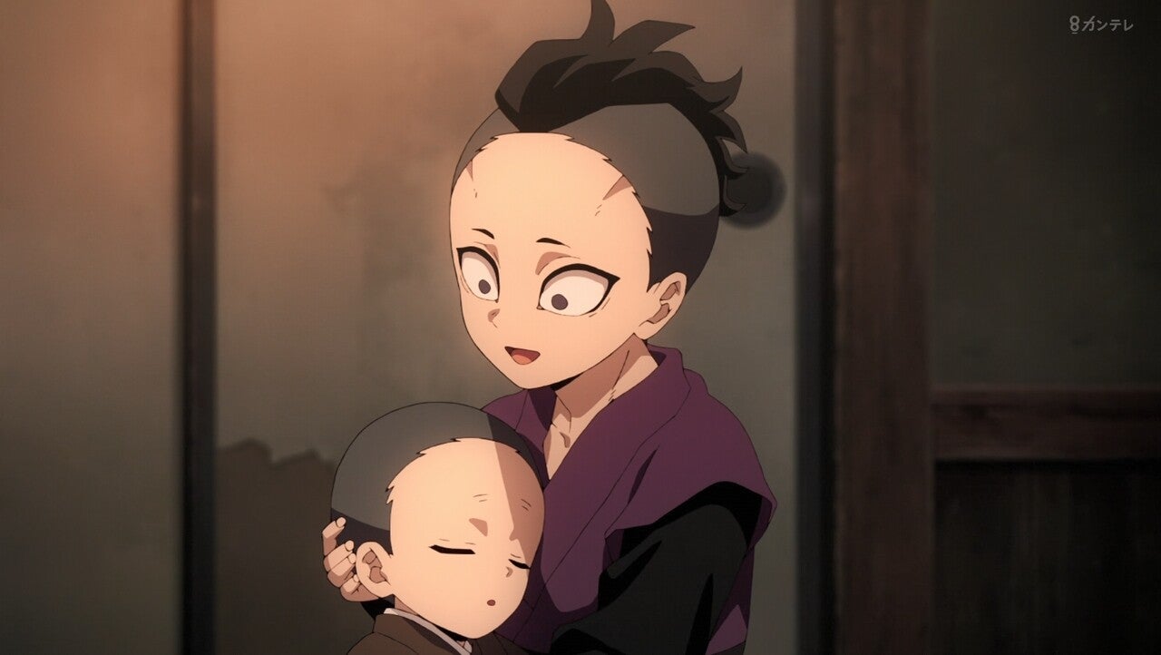 実弥さんお誕生日カウントダウン２３日目💚 今日11月23日は いい兄さんの日ということで不死川のいい兄さんズ💚💜弟妹たちの大好きな実弥兄ちゃん💚玄弥兄ちゃん💜世界一優しいお兄ちゃん ズ😊不死川兄弟全員描くのは三回目。公式の情報では誰が誰で何歳なのかが全く