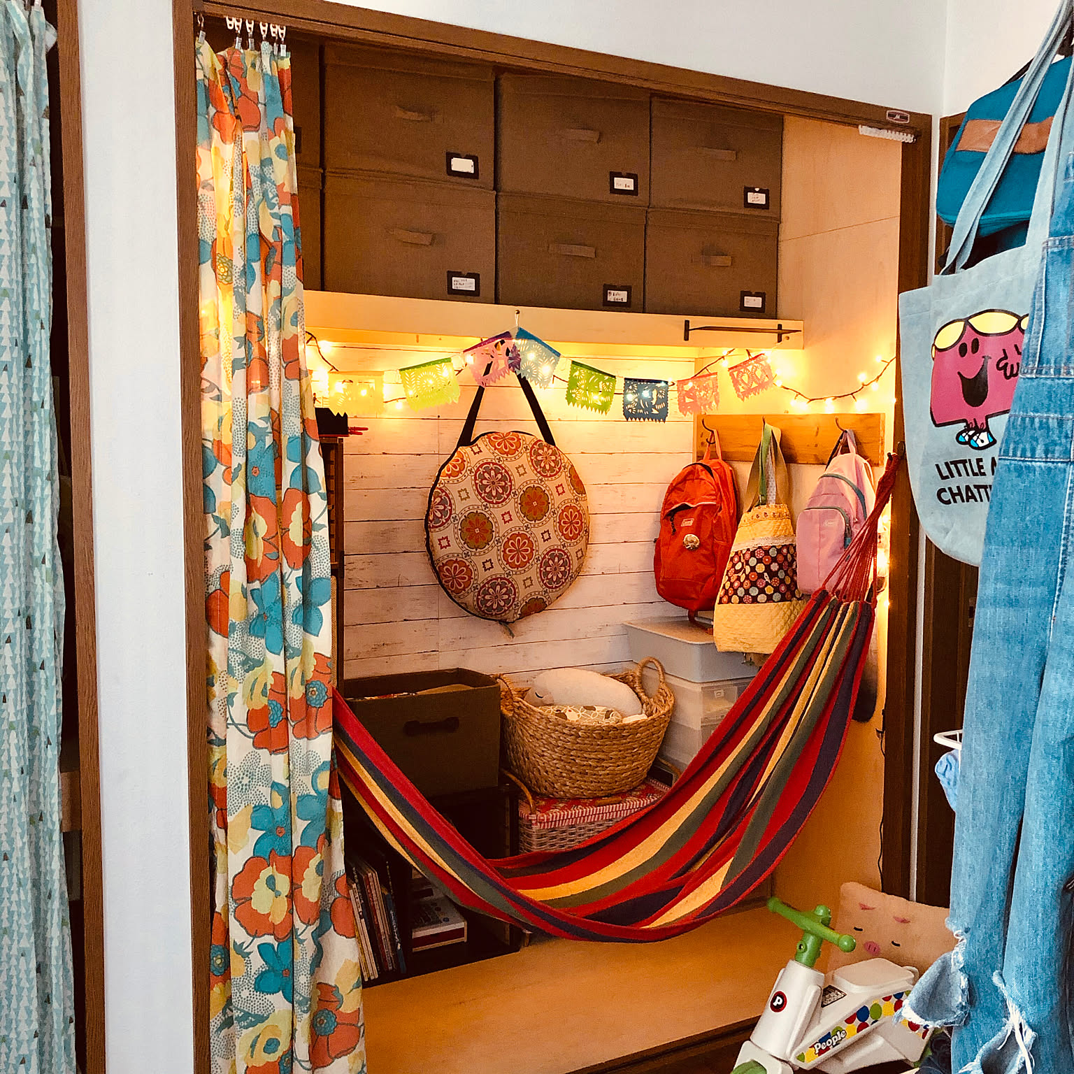 プチ押入れ改造した秘密基地ハンドメイドの作り方・アイデア暮らしニスタ