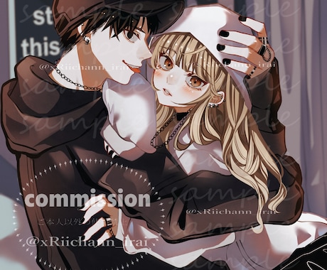 キュン♡とくる構図とはまきあのお絵描き倉庫