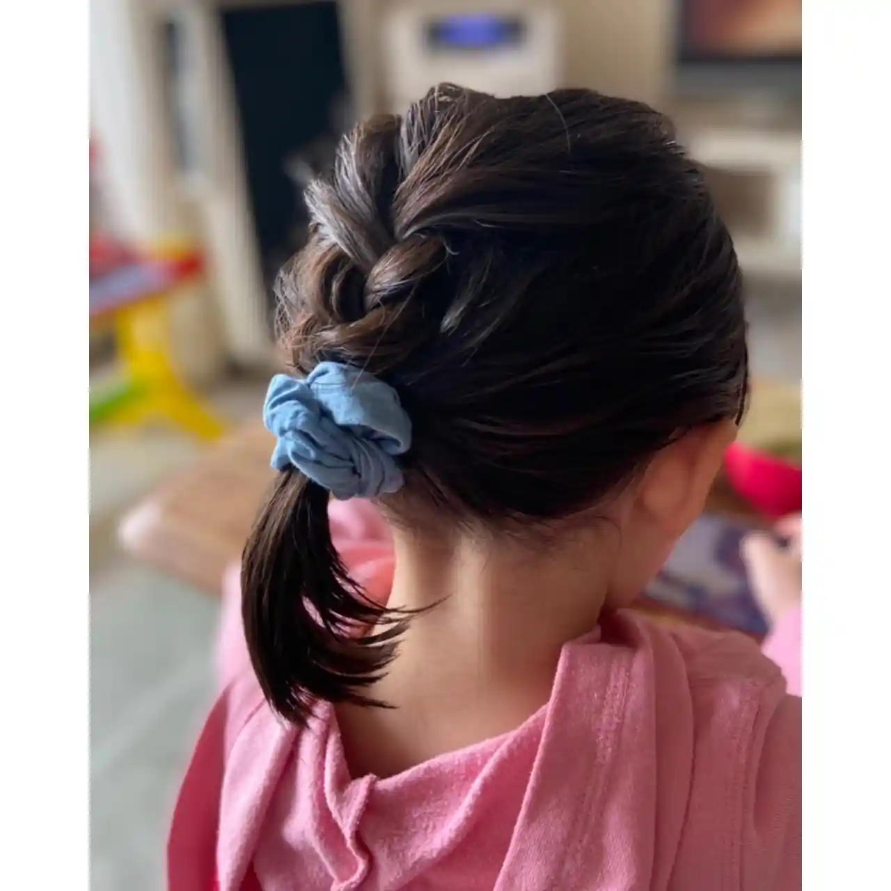 子供 ハーフアップ やり方TikTok