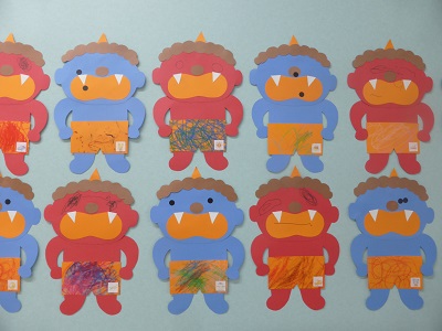 2月製作 おにのパンツ 保育園・幼稚園・こども園- ほいくのおまもり