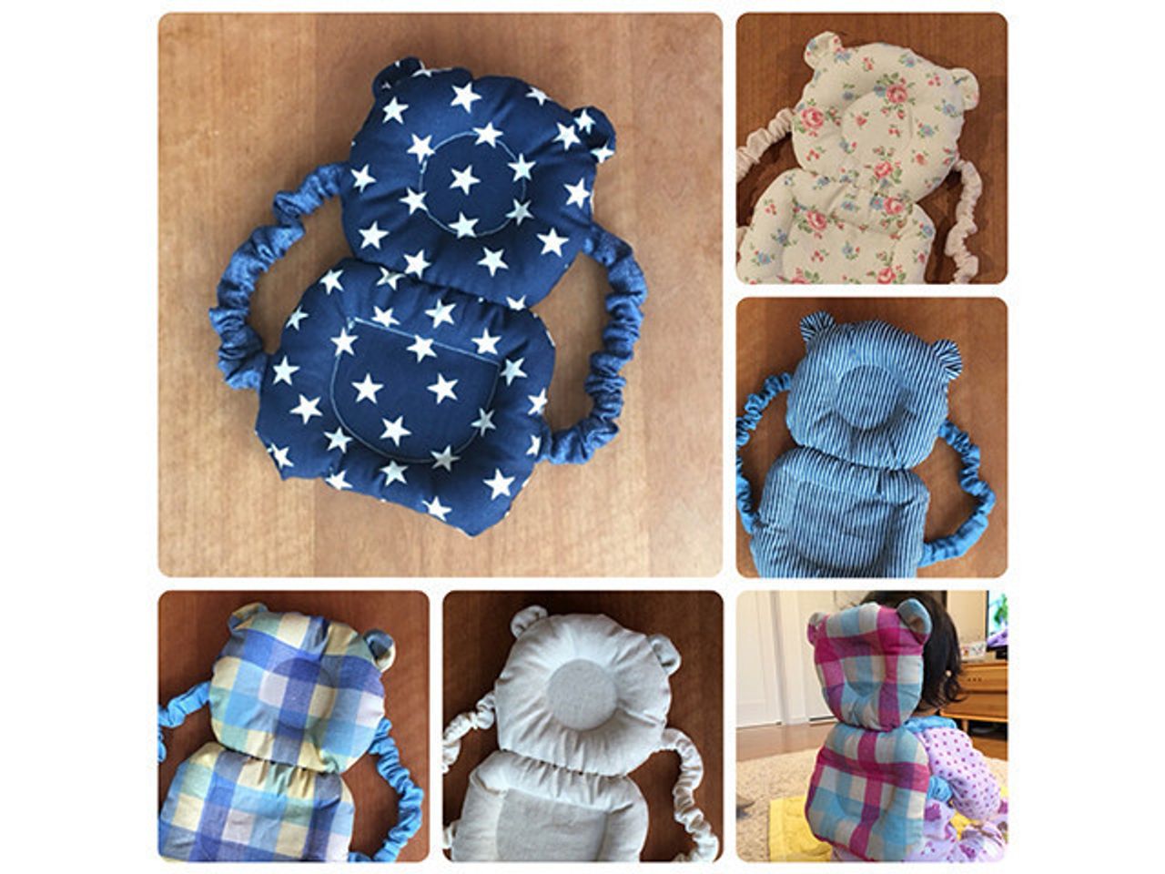 無料型紙No,01 ベビーリュックのつくり方 : さだきちがゆく