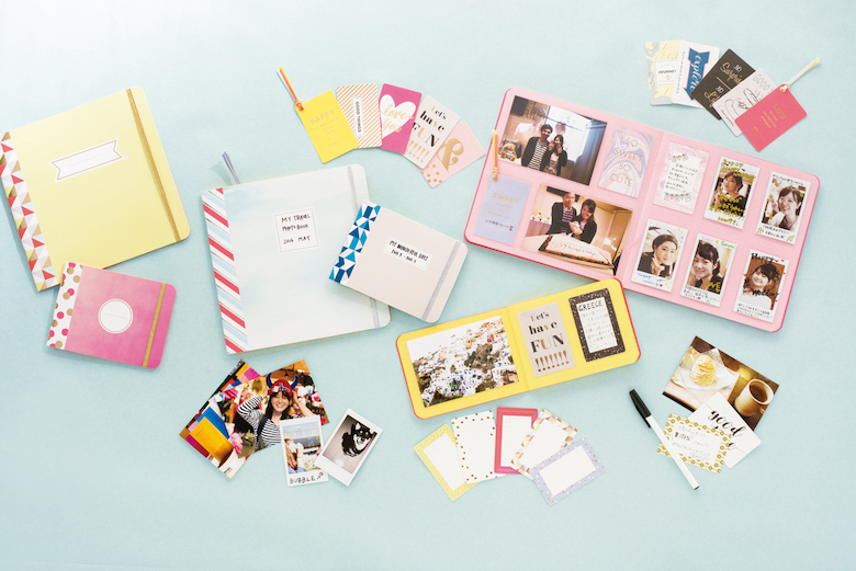 手作りアルバム 超簡単に作れるチェキ風カメラの仕掛け初心者さん不器用さん