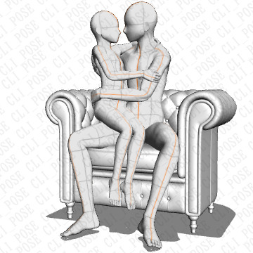 膝の上に座る女子あるある