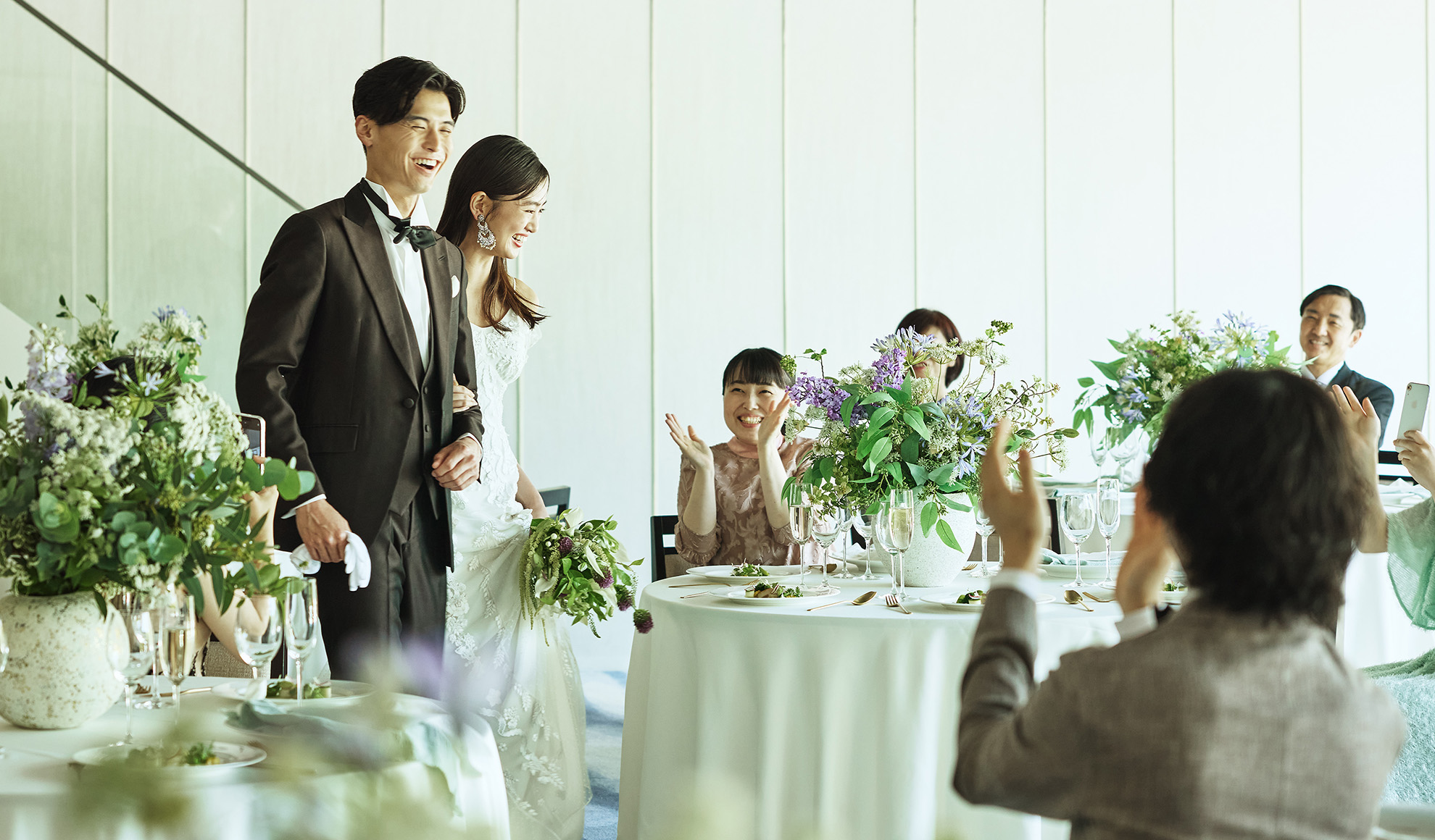 ライブ感のある披露宴ゲストも楽しめる結婚式公式 クラブドゥクレール迎賓館