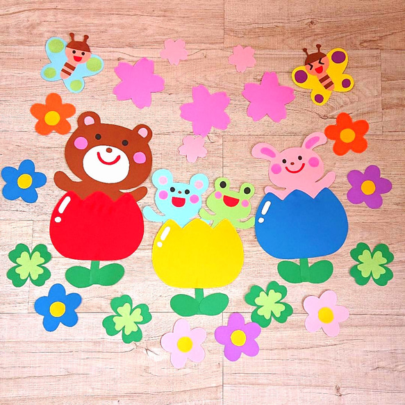 壁面飾り 春 動物 保育園 幼稚園フリマアプリ ラクマ