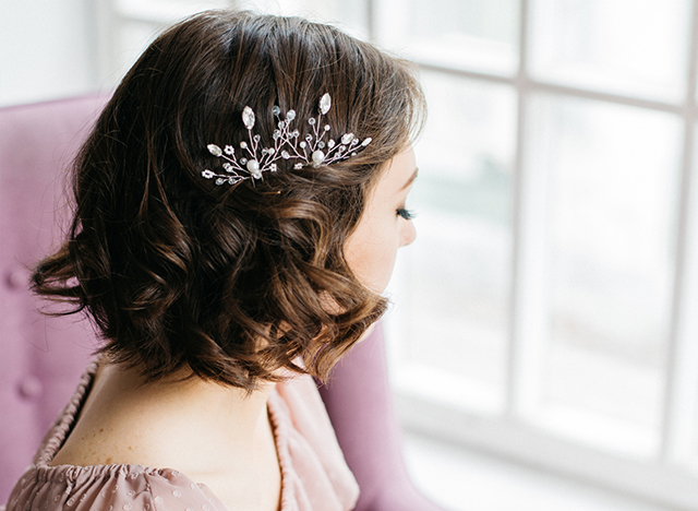 2024夏 自分でできる！ショートボブの結婚式アレンジ12選表参道・青山・銀座・柏の美容室 ENOREヘアサロンエノア