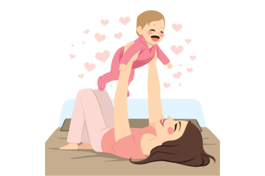 後頭部がぺったんこだった赤ちゃん - 骨格調整はーもに