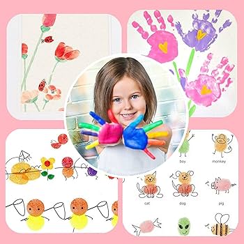 パームカラーズ赤ちゃん 手形 インク手形アート手形 スタンプ台スタンプパッドシヤチハタ インク