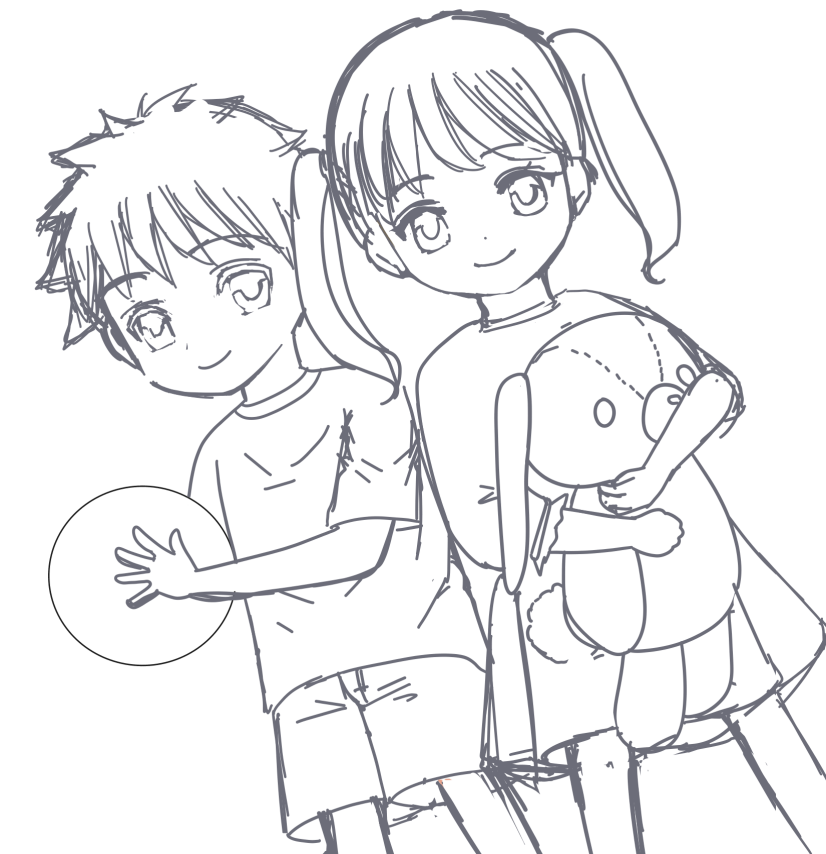 ちょこんと頭を下げて挨拶する小さい子供 イラスト素材233881450- イメージマート