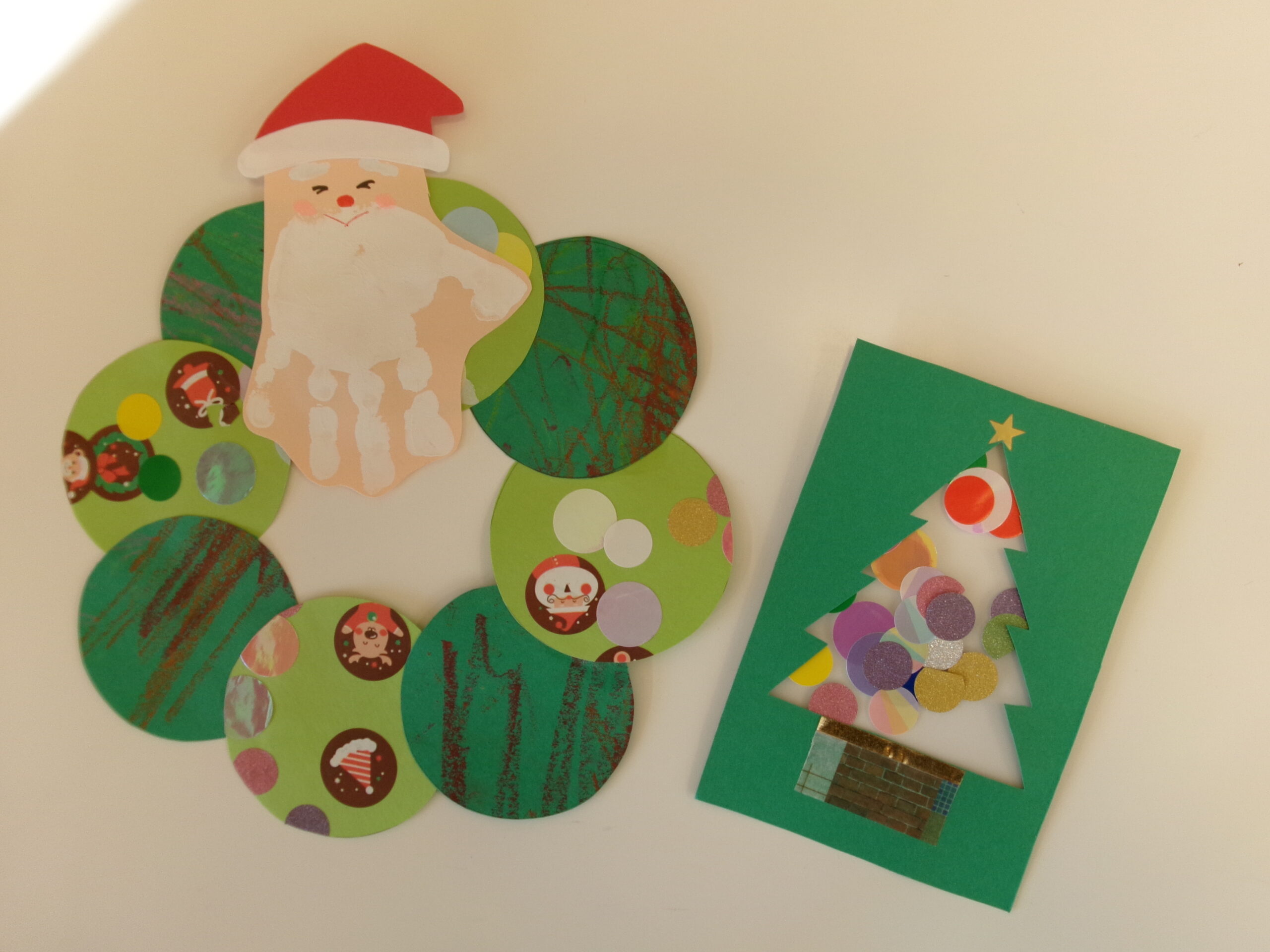 クリスマス製作をしたよ！ 年中とよはなブログ豊田花園幼稚園豊田市 幼稚園