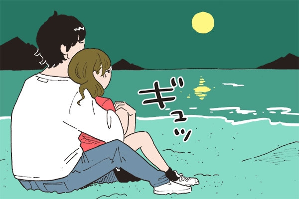 ハグをする若いカップルの写真素材FYI04934933ストックフォトの Qlean Market キュリンマーケット