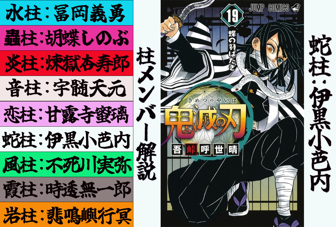 白猫 伊黒小芭内 いぐろおばない の評価とおすすめ武器 - ゲームウィズ