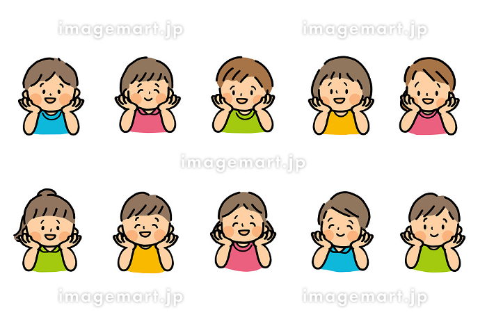 夏休み 手描き こどもイラスト無料イラスト・フリー素材なら「イラストAC」