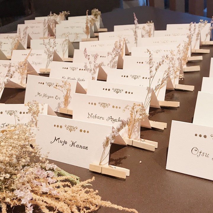 席札寿WEBで簡単手作りできるココサブの席札