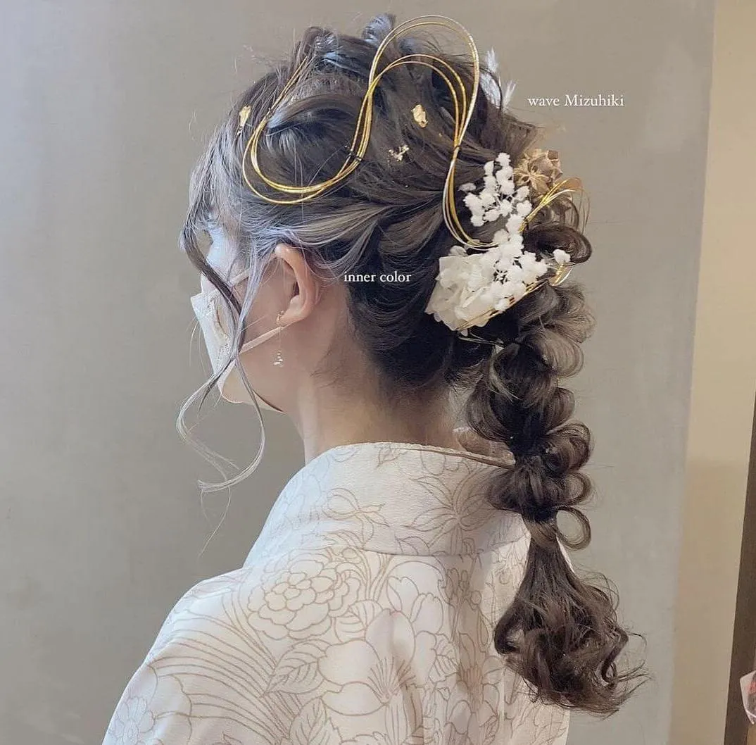 2021年 成人式のヘアセット・振り袖の一部をご紹介します♪名古屋の美容室 Buddy Hair バディヘア