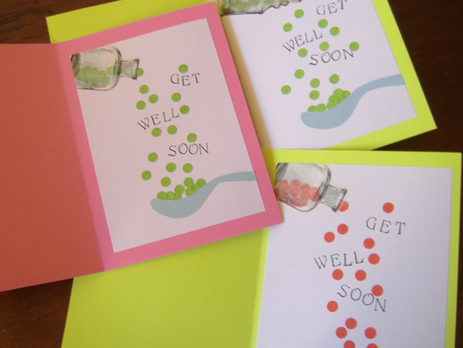 花束のメッセージカード2種類 メッセージカードの作り方