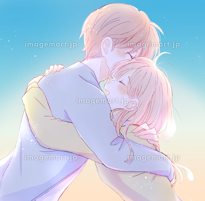 ハグをするカップルイラスト - No: 24554847無料イラスト・フリー素材なら「イラストAC」