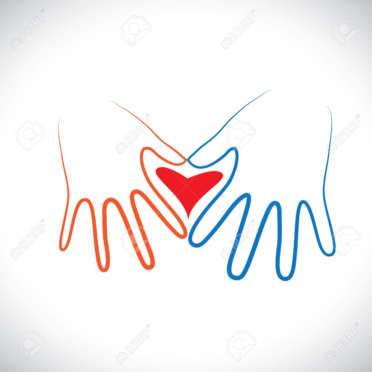 手を繋いで歩いているカップルのイラスト – フリーイラスト素材集 KuKuKeKe