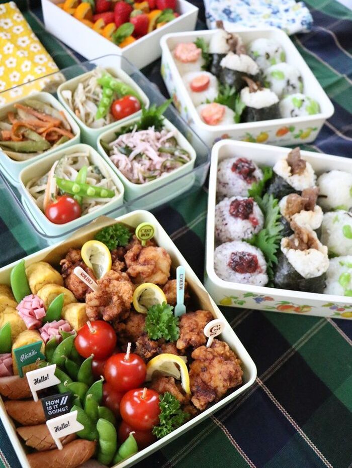 3歳 保育園遠足のお弁当メニュー・レシピHumming with Amy