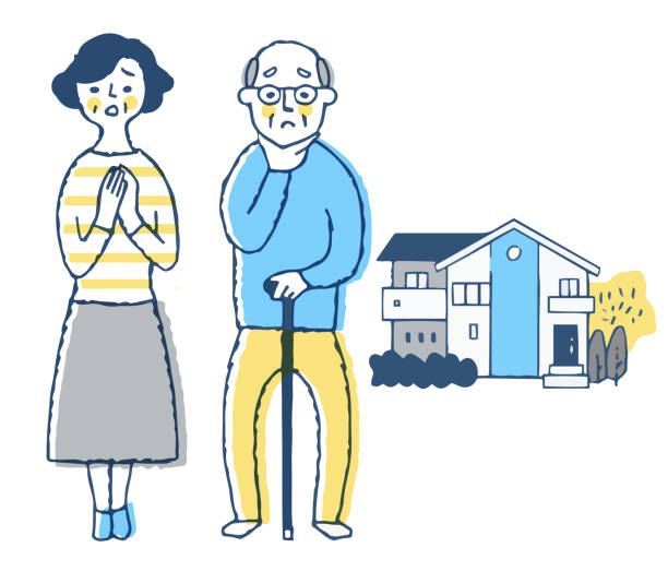 孫を思う祖父母 イラスト素材6627350- フォトライブラリ