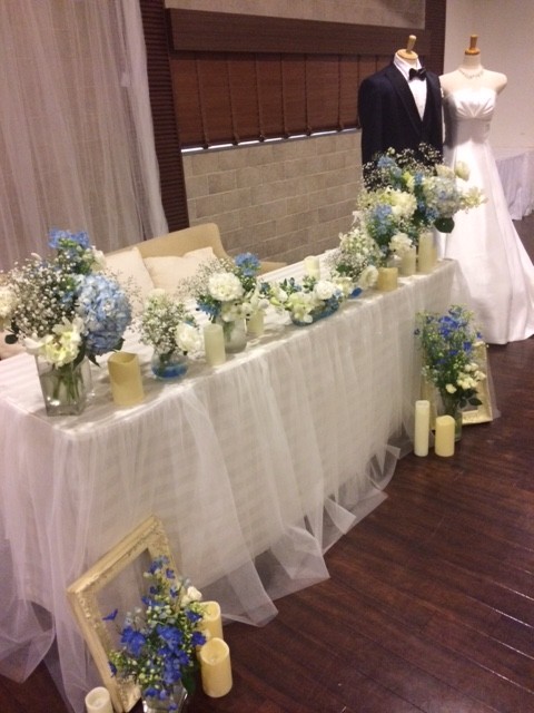 会場装花＜披露宴会場装飾＞Atelier Lianamana