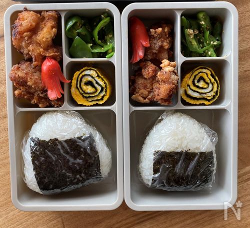 超簡単な4歳保育園児のかわいい遠足お弁当。おかずや詰め方は