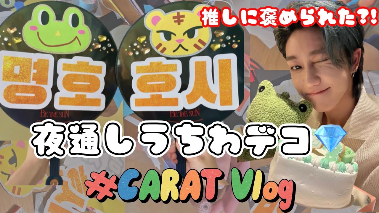 セブチうちわカバー 丸型 セリアTikTok
