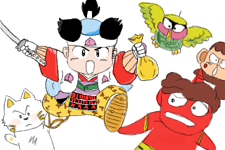 桃太郎 ももたろう童話 動く絵本 日本の昔話朗読 保育士 教師向け教材資料