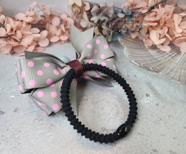 フェルトリボンのヘアゴム：作り方こどものづくり子どものためにいろいろ手作り
