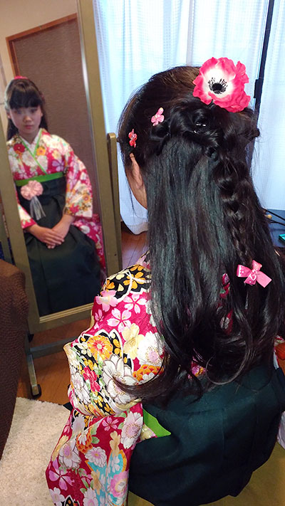 小学校卒業式女子髪型ミディアムTikTok