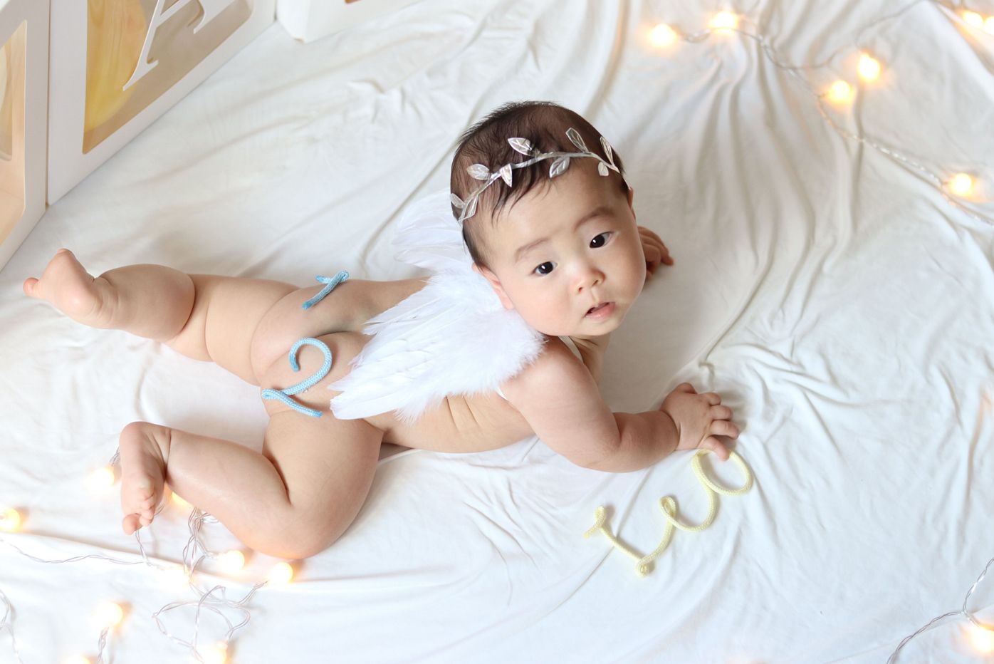 インスタ映え ニューボーンフォト 天使 アイテム 翼 羽 エンジェル ベイビーフォト 天使の羽 ニューボーン セット 赤ちゃん コスチューム ベビーお昼寝アート 寝相アート グッズ 子供 新生児 写真 可愛い 生後半年 インスタ 人気 送料無料balloonshana