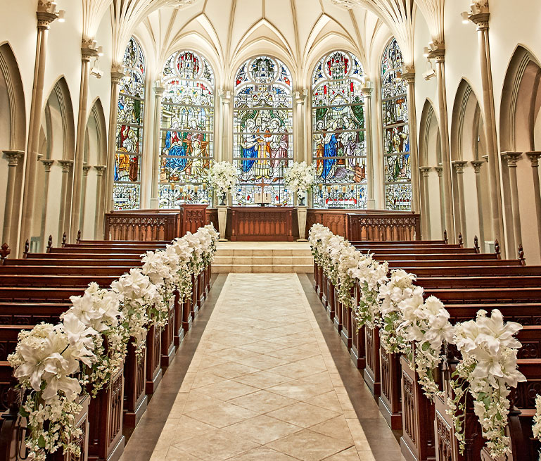 ステンドグラスがあるチャペル、挙式会場、人気の式場をまとめてみた 首都圏版