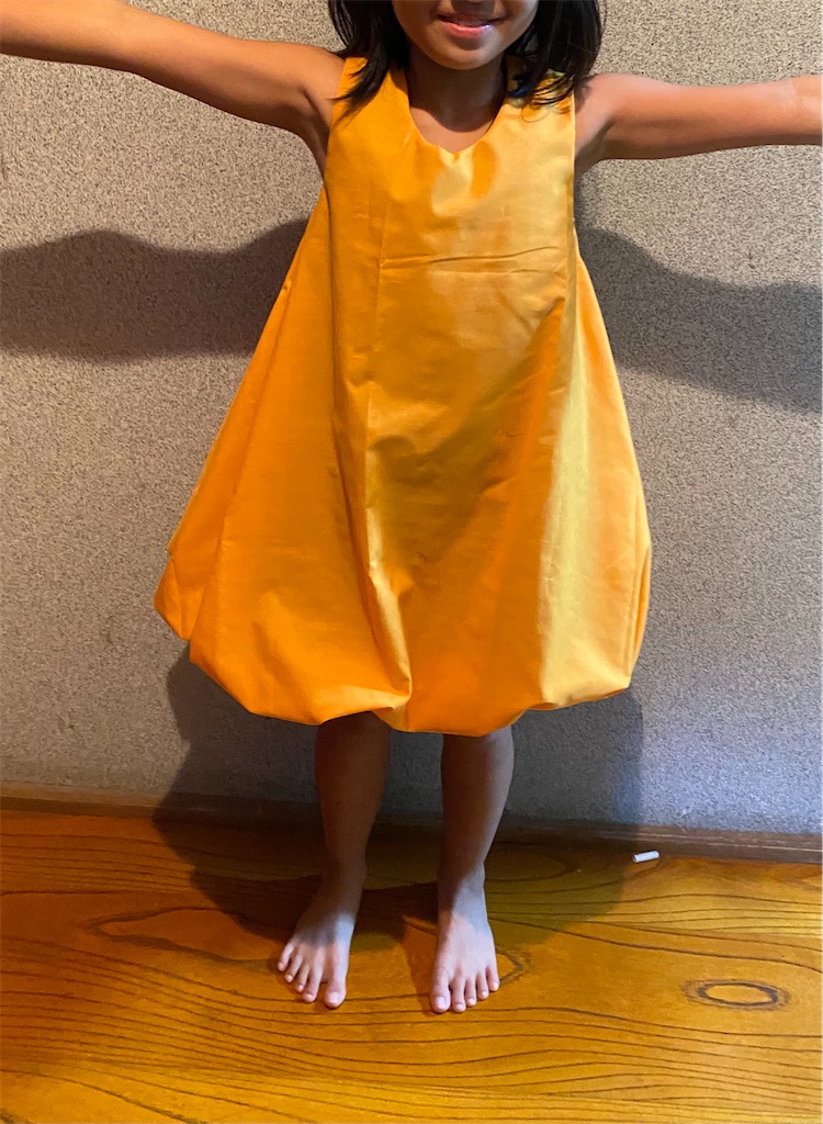 かぶって着るワンピースAラインワンピース 子どもクロバー株式会社